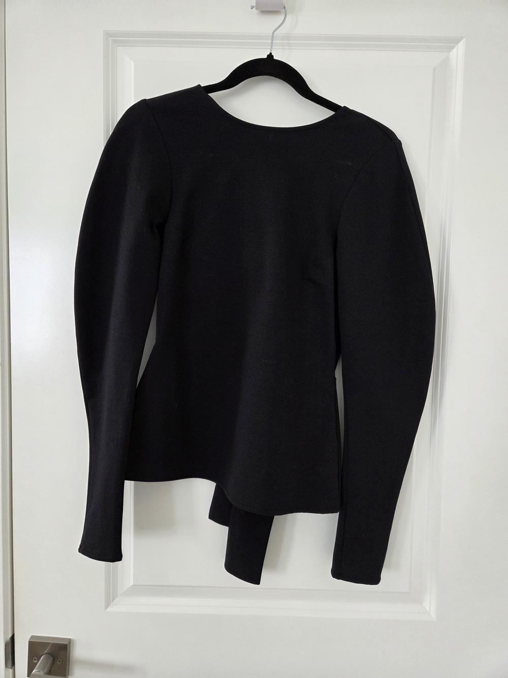 COS Black Long Sleeve Women's Top